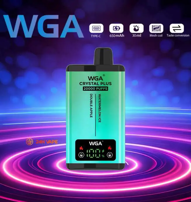 WGA Crystal Plus 20000 Puffs Disposable Vape - Image 3